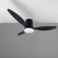 Trio Plafondventilator met LED lamp | Göteborg | Ø 132 cm | 2700-6000K | Zwart | 20W | Trio Lighting  LTR00721