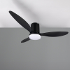 Trio Plafondventilator met LED lamp | Göteborg | Ø 132 cm | 2700-6000K | Zwart | 20W | Trio Lighting  LTR00721 - 1