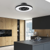 Trio Plafondventilator met LED lamp | Halmstadt | Ø 58 cm | 2700-6500K | Zwart | 38W | Trio Lighting  LTR00726 - 5