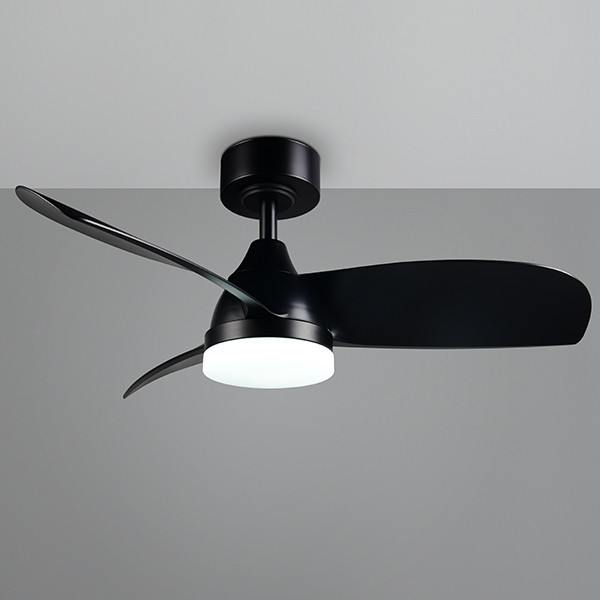 Trio Plafondventilator met LED lamp | Helsinki | Ø 90 cm | 2700-6000K | Zwart | 20W | Trio Lighting  LTR00719 - 2