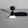 Trio Plafondventilator met LED lamp | Helsinki | Ø 90 cm | 2700-6000K | Zwart | 20W | Trio Lighting  LTR00719 - 2