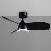 Trio Plafondventilator met LED lamp | Helsinki | Ø 90 cm | 2700-6000K | Zwart | 20W | Trio Lighting  LTR00719 - 3