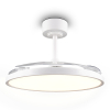 Plafondventilator met LED lamp | Kasfjord | Ø 106.5 cm | 2700-6500K | Inklapbare bladen | Wit | 30W | Trio Lighting LTR00858 - 2