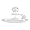 Plafondventilator met LED lamp | Kasfjord | Ø 106.5 cm | 2700-6500K | Inklapbare bladen | Wit | 30W | Trio Lighting LTR00858 - 4