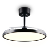Plafondventilator met LED lamp | Kasfjord | Ø 106 cm | 2700-6500K | Inklapbare bladen | Zwart | 30W | Trio Lighting LTR00857 - 2