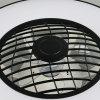 Trio Plafondventilator met LED lamp | Linköping | Ø 59 cm | RGB + 2700-6500K | Zwart | 45W | Trio Lighting  LTR00727 - 6