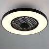 Trio Plafondventilator met LED lamp | Linköping | Ø 59 cm | RGB + 2700-6500K | Zwart | 45W | Trio Lighting  LTR00727 - 2