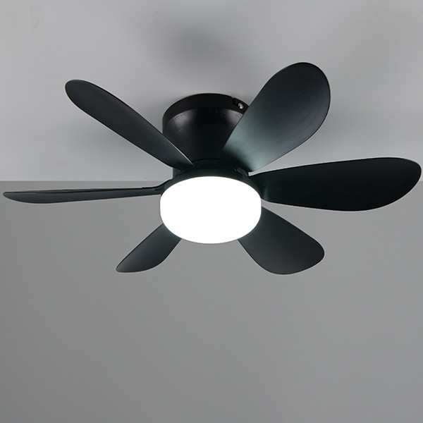 Trio Plafondventilator met LED lamp | Lund | Ø 53 cm | 2700-6500K | Zwart | 8W | Trio Lighting  LTR00723 - 3