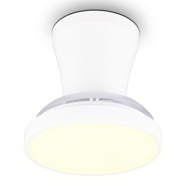 Plafondventilator met LED lamp | Moss | Ø 41 cm | 2700-6500K | Inklapbare bladen | Wit | 13W | Trio Lighting LTR00851 - 2