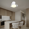 Plafondventilator met LED lamp | Moss | Ø 41 cm | 2700-6500K | Inklapbare bladen | Wit | 13W | Trio Lighting LTR00851 - 3