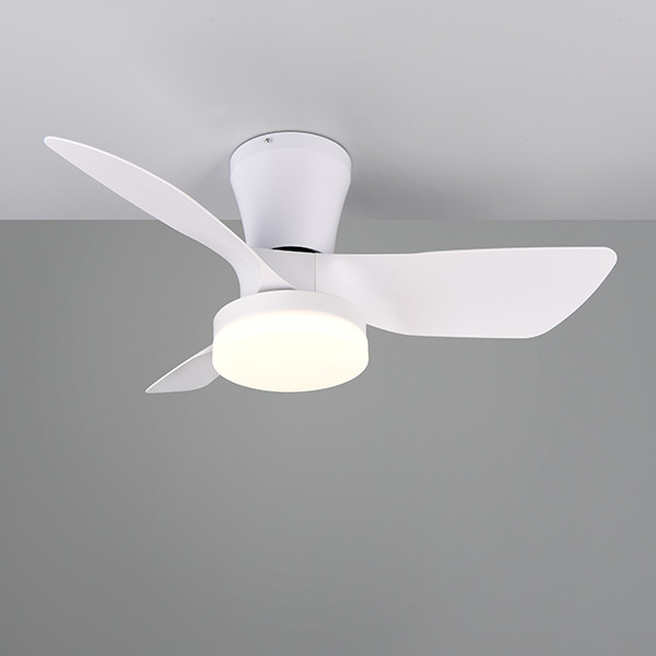 Trio Plafondventilator met LED lamp | Randers | Ø 76 cm | 2700-6000K | Wit | 20W | Trio Lighting  LTR00716 - 3
