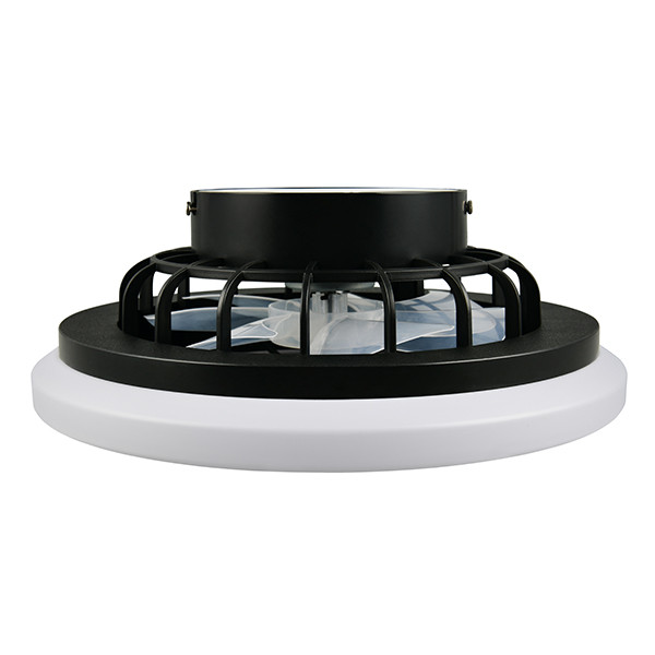 Plafondventilator met LED lamp | Rotsund | Ø 38 cm | 2700-6500K | Zwart | 22W | Trio Lighting LTR00854 - 4