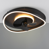 Trio Plafondventilator met LED lamp | Sortland | Ø 50 cm | 2700-6500K | Zwart | 30W | Trio Lighting  LTR00715 - 2