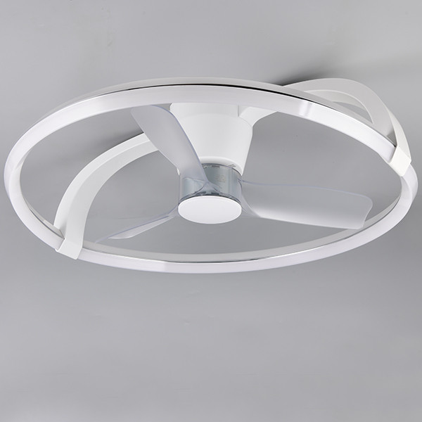 Trio Plafondventilator met LED lamp | Stockholm | Ø 73.5 cm | 2700-6500K | Wit | 37W | Trio Lighting  LTR00713 - 1
