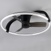 Trio Plafondventilator met LED lamp | Stockholm | Ø 73.5 cm | 2700-6500K | Zwart | 37W | Trio Lighting  LTR00714 - 1