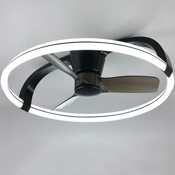 Trio Plafondventilator met LED lamp | Stockholm | Ø 73.5 cm | 2700-6500K | Zwart | 37W | Trio Lighting  LTR00714 - 3