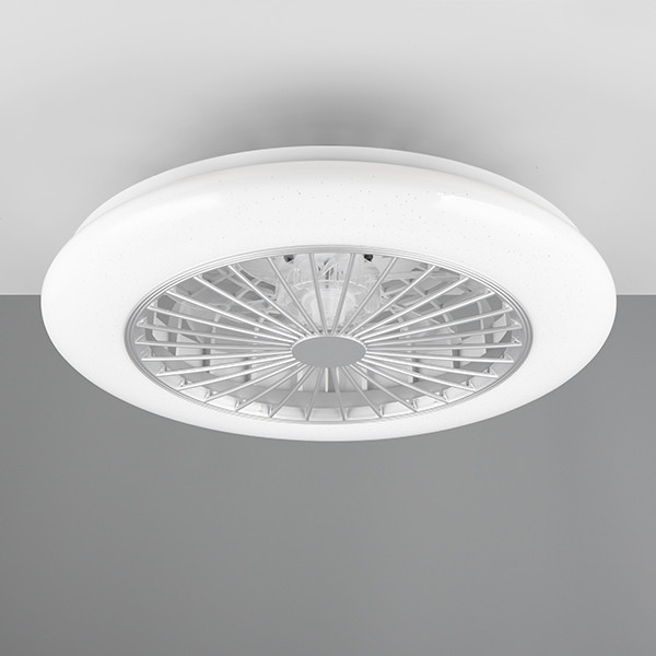 Trio Plafondventilator met LED lamp | Stralsund | Ø 49 cm | 2700-6500K | Wit | 30W | Trio Lighting  LTR00725 - 1