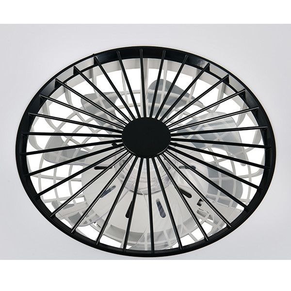 Plafondventilator met LED lamp | Svaerholt | Ø 60 cm | 2700-6500K + RGB | Zwart | 34W | Trio Lighting LTR00852 - 3