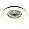 Plafondventilator met LED lamp | Svaerholt | Ø 60 cm | 2700-6500K + RGB | Zwart | 34W | Trio Lighting LTR00852 - 4