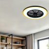 Plafondventilator met LED lamp | Varpulaa | Ø 55 cm | 2700-6500K | Zwart | 28W | Trio Lighting LTR00856 - 2
