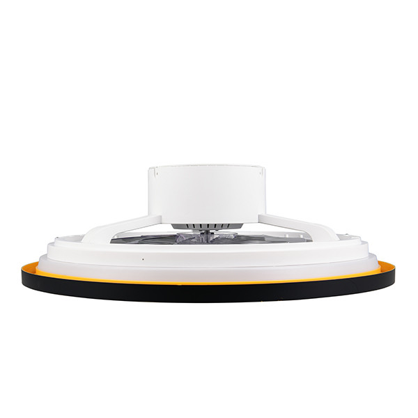 Plafondventilator met LED lamp | Varpulaa | Ø 55 cm | 2700-6500K | Zwart | 28W | Trio Lighting LTR00856 - 4