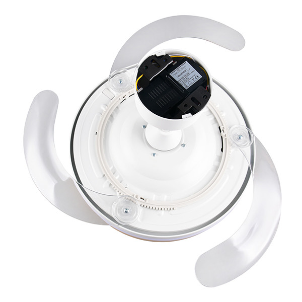 Plafondventilator met LED lamp | Volda | Ø 106 cm | 2700-6500K | Inklapbare bladen | Hout | 30W | Trio Lighting LTR00847 - 5