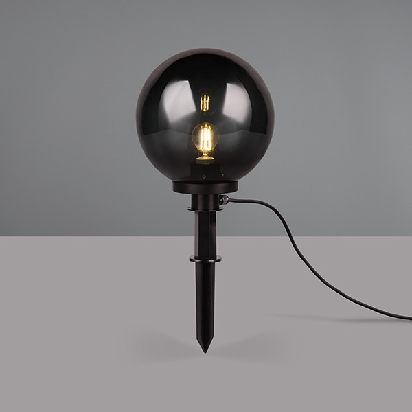 Trio Priklamp buiten E27 | Bolo | Ø 30 cm | IP44 | Rookkleur | Trio Lighting  LTR00469 - 1