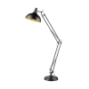 Trio Salvador vloerlamp zwart/goud, geschikt voor 1 x E27  LTR00198