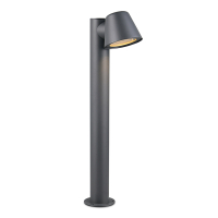 Sokkellamp buiten GU10 | Beni | Antraciet | 4.9W | IP44 | Trio Lighting LTR00807