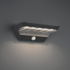 Solar wandlamp met sensor | Mendoza | Antraciet | 3000K | 5W | Trio