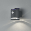 Trio Solar wandlamp met sensor | Salta | Antraciet | 3000K | 3W | Trio  LTR00246