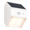 Solar wandlamp met sensor | Talca | Wit | 3000+4000+6000K | 2.5W | IP65 | Trio Lighting LTR00829 - 1