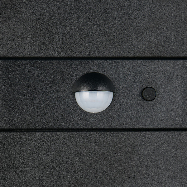 Solar wandlamp met sensor | Talca | Zwart | 3000+4000+6000K | 2.5W | IP65 | Trio Lighting LTR00830 - 4