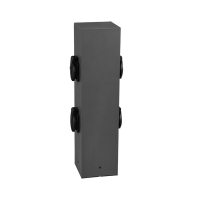 Trio Stopcontact 4-voudig voor buiten (Trio, IP44, ↕ 40 cm)  LTR00231