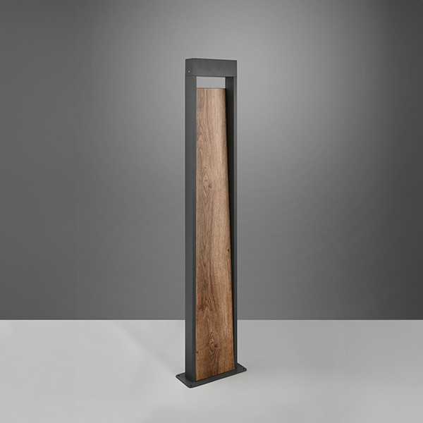 Trio Tuinlantaarn | Salmon | 100 cm | 3000K | IP44 | Zwart | 11W | Trio Lighting  LTR00417 - 2