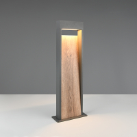 Trio Tuinlantaarn 60 cm | Salmon | 60 cm | 3000K | IP44 | Zwart | 11W | Trio Lighting  LTR00418