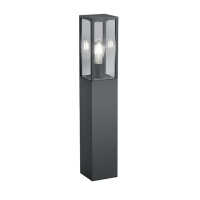Tuinlantaarn E27 | Garonne | 80 cm | Antraciet | IP44 | Trio Lighting LTR00204