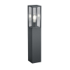 Tuinlantaarn E27 | Garonne | 80 cm | Antraciet | IP44 | Trio Lighting