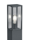 Tuinlantaarn E27 | Garonne | 80 cm | Antraciet | IP44 | Trio Lighting LTR00204 - 3