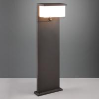 Trio Tuinlantaarn met sensor | Nestos | 80 cm | 3000K | Antraciet | IP54 | 13W  LTR00350