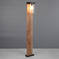 Trio Tuinlantaarn met sensor E27 | Ardila | 100 cm | IP44 | Hout | Trio Lighting  LTR00433