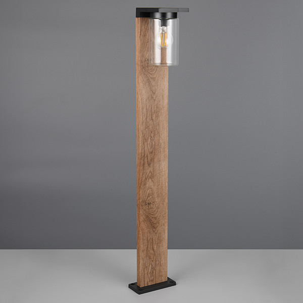 Trio Tuinlantaarn met sensor E27 | Ardila | 100 cm | IP44 | Hout | Trio Lighting  LTR00433 - 4