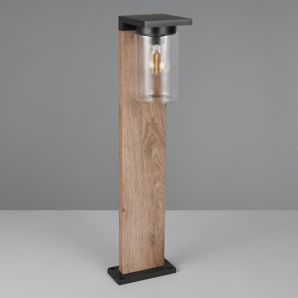 Trio Tuinlantaarn met sensor E27 | Ardila | 65 cm | IP44 | Hout | Trio Lighting  LTR00434 - 4