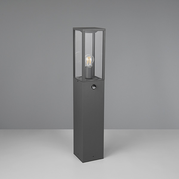 Trio Tuinlantaarn met sensor E27 | Garonne | 80 cm | IP44 | Antraciet | Trio Lighting  LTR00436 - 3