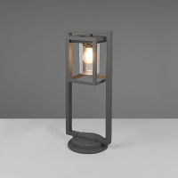 Trio Tuinlantaarn met sensor E27 | Lunga | 60 cm | IP44 | Antraciet  LTR00341