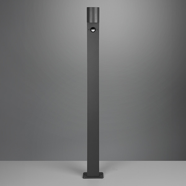 Trio Tuinlantaarn met sensor GU10 | Roya | 100 cm | IP44 | Antraciet  LTR00352 - 3