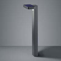 Trio Tuinlantaarn solar met sensor | Esquel | Antraciet | 3000K | 4.5W | Trio Lighting  LTR00238