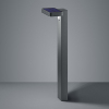 Trio Tuinlantaarn solar met sensor | Esquel | Antraciet | 3000K | 4.5W | Trio Lighting  LTR00238 - 1