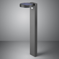 Trio Tuinlantaarn solar met sensor | Posadas | Antraciet | 3000K | 4.5W | Trio Lighting  LTR00242