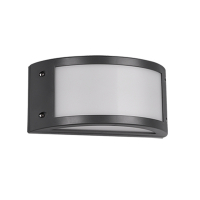 Wandlamp buiten | Kendal | 3000K | IP54 | 12W | Zwart | Trio LTR00218